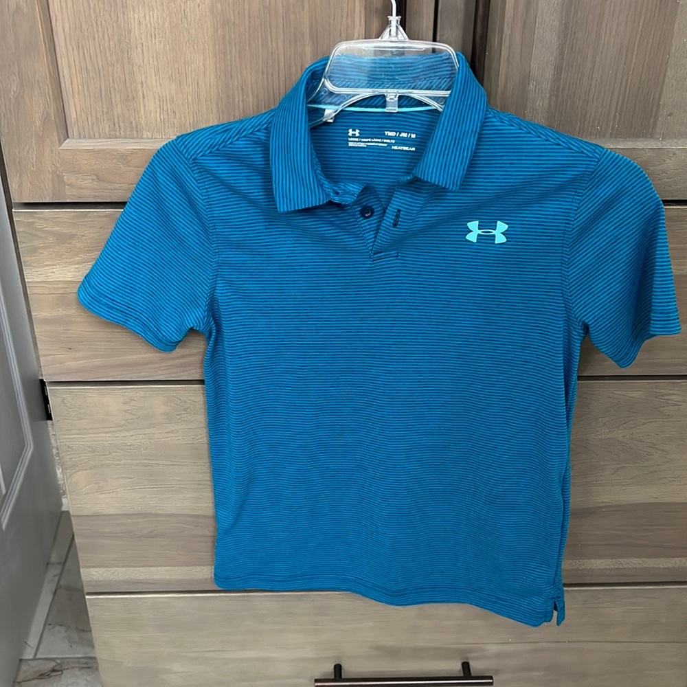 Youth medium Under Armour polo